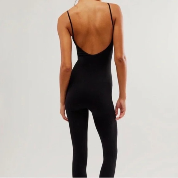 Free People Ribbed Jumpsuit size XS/S - Picture 2 of 5